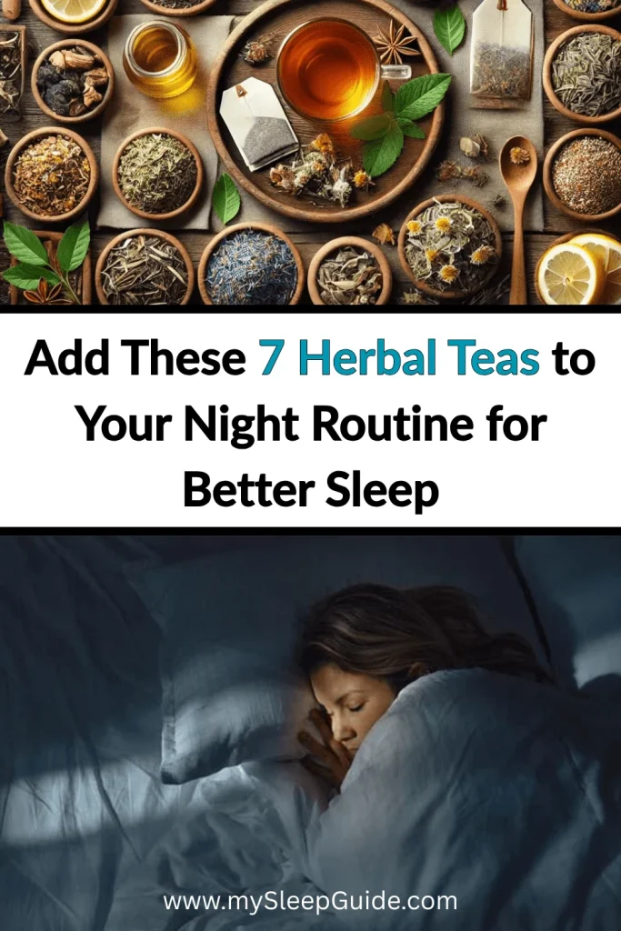 7 herbal teas for sleep – calming nighttime tea routine for better rest