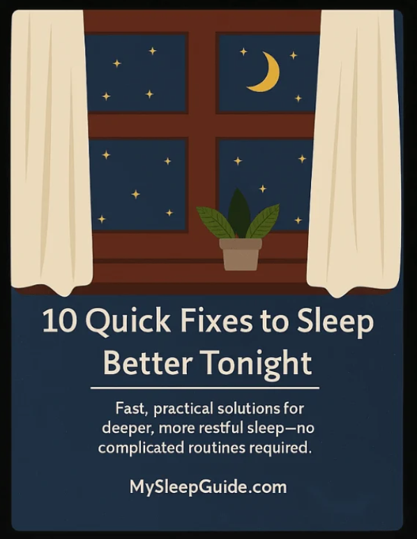 10 Quick Fixes to Sleep Better Tonight