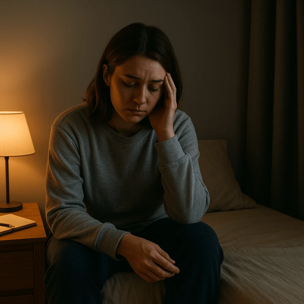 Night shift worker struggling to sleep even after routine changes