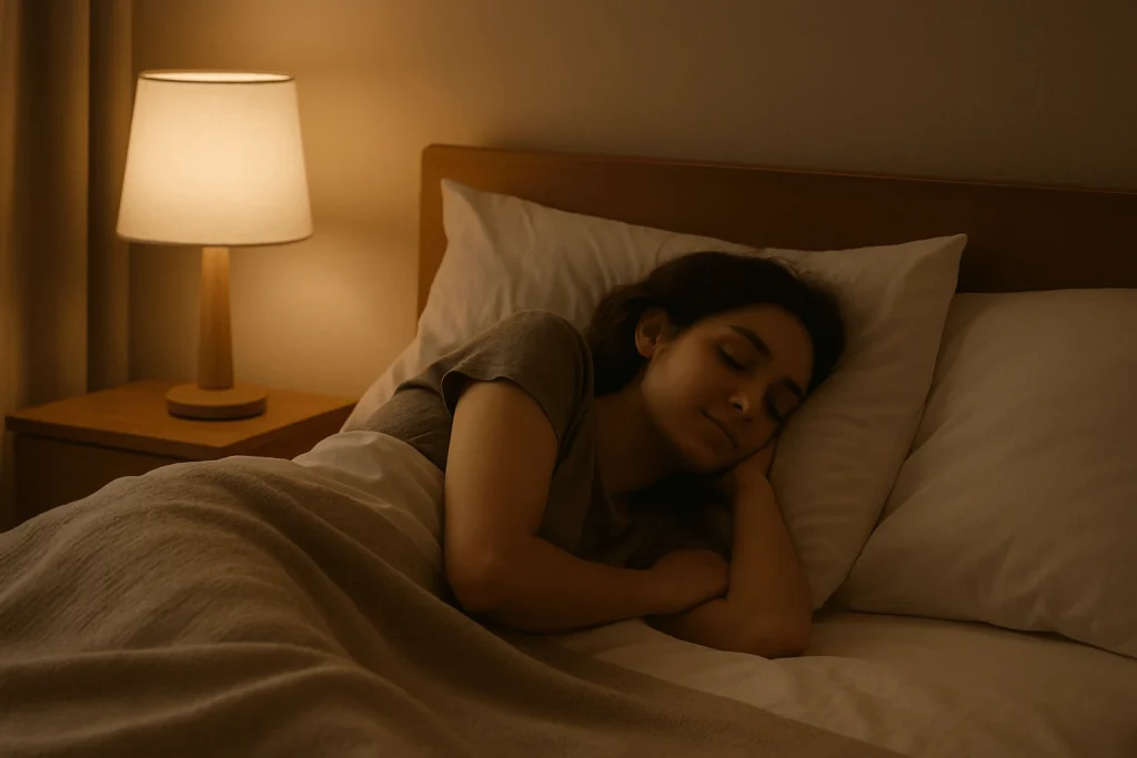 Peaceful night’s sleep after following simple sleep hygiene tips